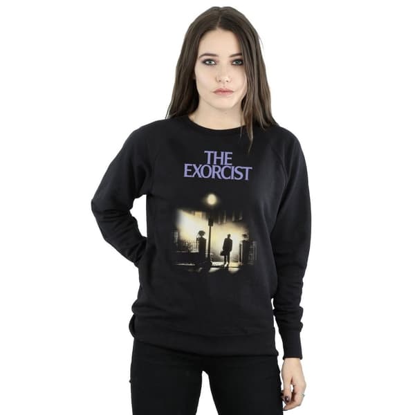 The Exorcist Womens/Ladies Classic Poster Sweatshirt