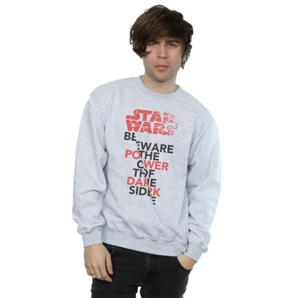 Star Wars Mens The Last Jedi Power Of The Dark Side Sweatshirt