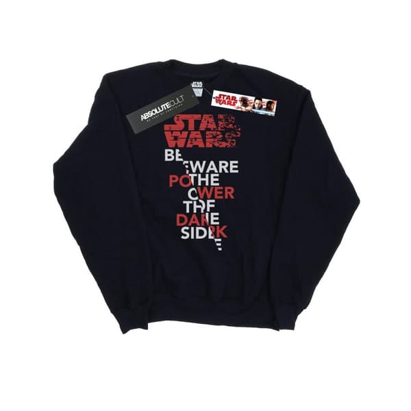 Star Wars Mens The Last Jedi Power Of The Dark Side Sweatshirt