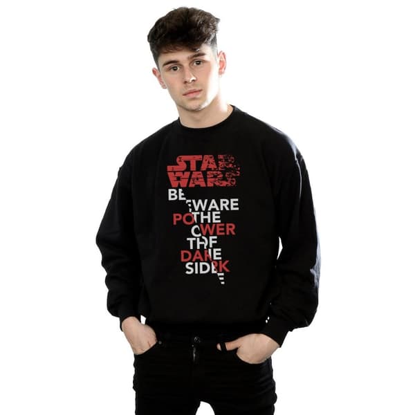 Star Wars Mens The Last Jedi Power Of The Dark Side Sweatshirt