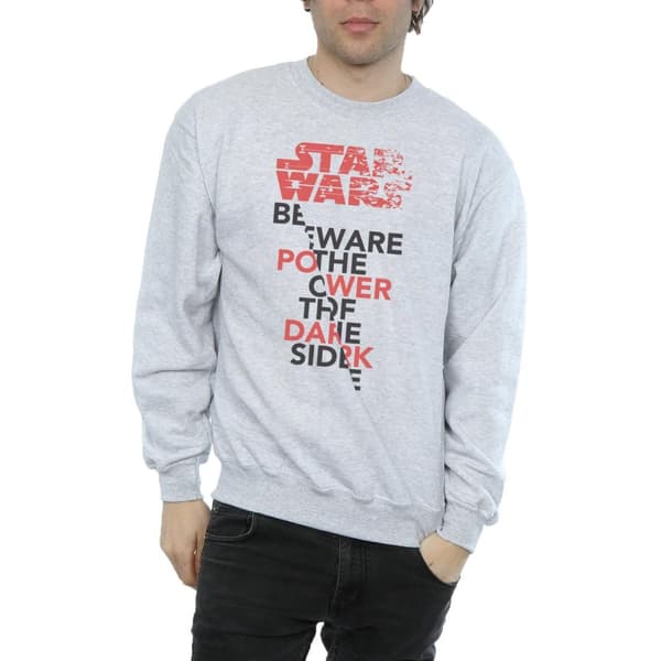 Star Wars Mens The Last Jedi Power Of The Dark Side Sweatshirt