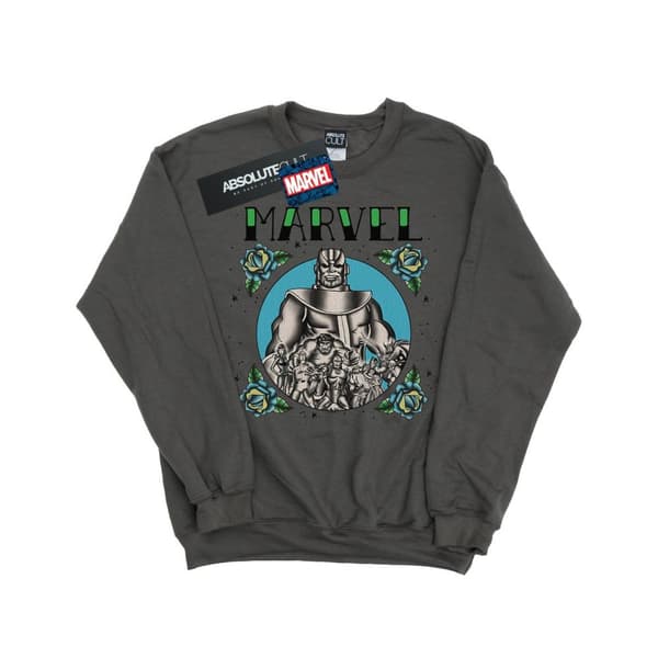 Marvel Girls Avengers Group Tattoo Sweatshirt