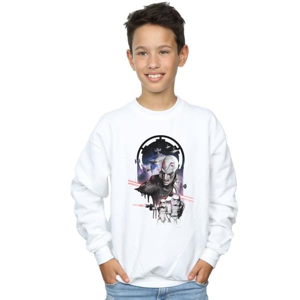 Star Wars Boys Rebels Sweatshirt med texten "The Grand Inquisitor