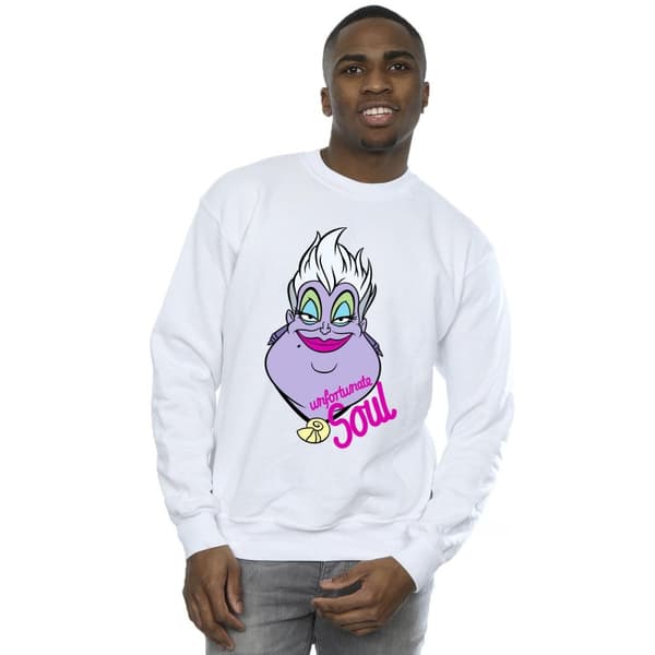 Disney Mens Villains Ursula Unfortunate Soul Sweatshirt