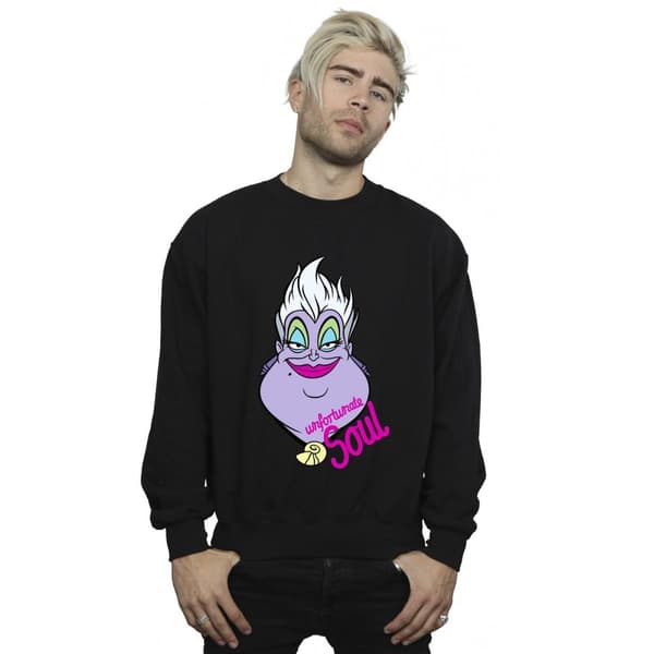 Disney Mens Villains Ursula Unfortunate Soul Sweatshirt