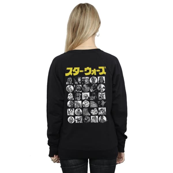 Star Wars Sweatshirt med japanskt märke för kvinnor/damer