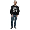 Miniatyrbilde 4 av 5: Star Wars Mens Han Solo Legends Tribute Sweatshirt