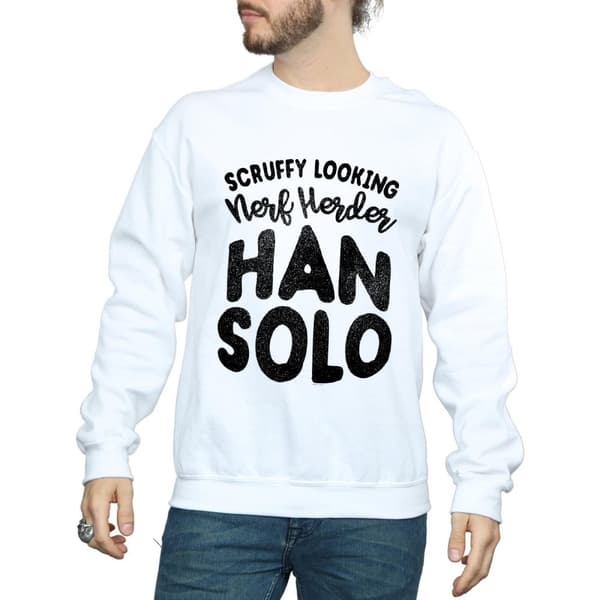 Star Wars Mens Han Solo Legends Tribute Sweatshirt
