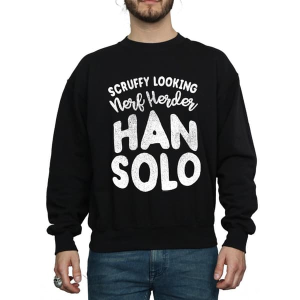 Star Wars Mens Han Solo Legends Tribute Sweatshirt