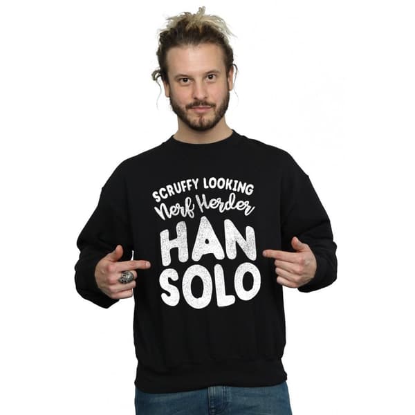 Star Wars Mens Han Solo Legends Tribute Sweatshirt
