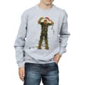 Miniatyrbild 3 av 5: Star Wars Pojkar Chewbacca Sweatshirt med julbelysning