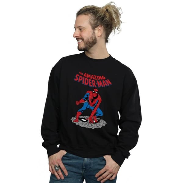 Marvel Sweatshirt med The Amazing Spider-Man för herrar