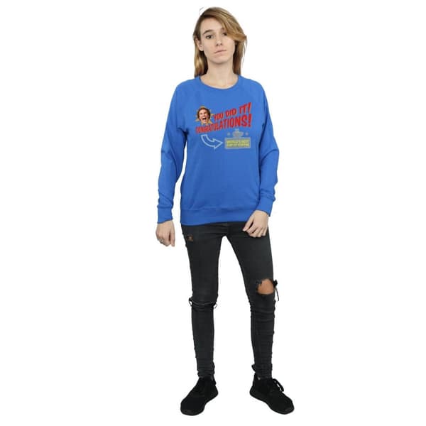 Elf Womens/Ladies World´s Best Coffee Sweatshirt