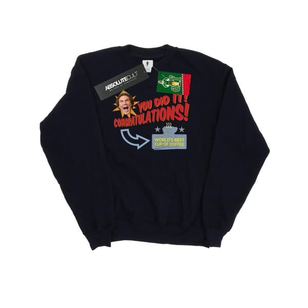 Elf Womens/Ladies World´s Best Coffee Sweatshirt