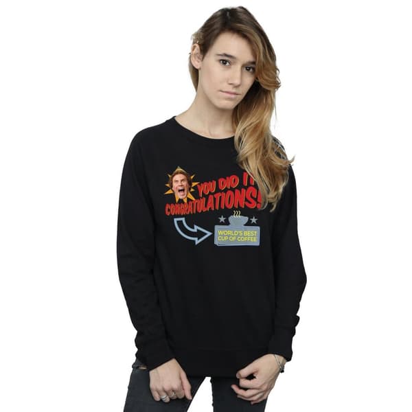 Elf Womens/Ladies World´s Best Coffee Sweatshirt