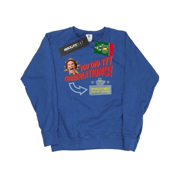 Elf Womens/Ladies World´s Best Coffee Sweatshirt