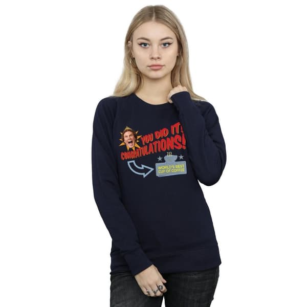 Elf Womens/Ladies World´s Best Coffee Sweatshirt