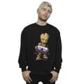Miniatyrbild 2 av 3: Marvel Guardians Of The Galaxy Groot Cosmic Tape Sweatshirt för herrar