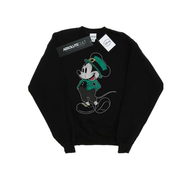 Disney Dam/Tjej Musse Pigg St Patrick Kostym Sweatshirt