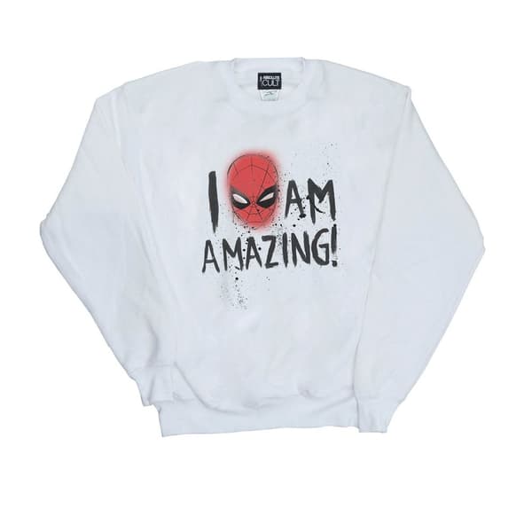 Marvel Dam/Tjej Spider-Man I Am Amazing Sweatshirt