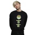 Miniatyrbilde 2 av 3: Star Wars Mens The Mandalorian The Child Posing Sweatshirt
