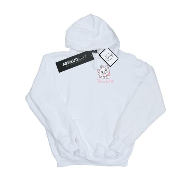 Disney Mens Aristocats Marie I´m A Lady Breast Print Hoodie