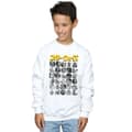 Miniatyrbild 2 av 3: Star Wars Sweatshirt med japanska miniatyrteckningar för pojkar