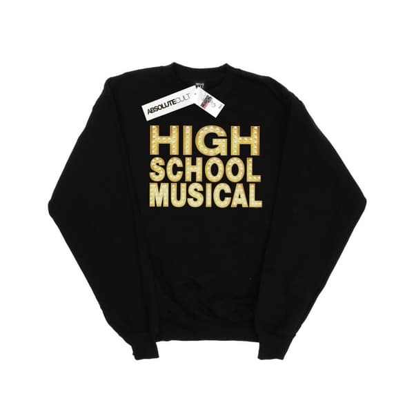 Disney Mens High School Musical The Musical Lights Logo Sweatshirt