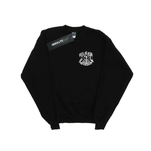 The Police Womens/Ladies Illegal Records Eagle Chest Sweatshirt