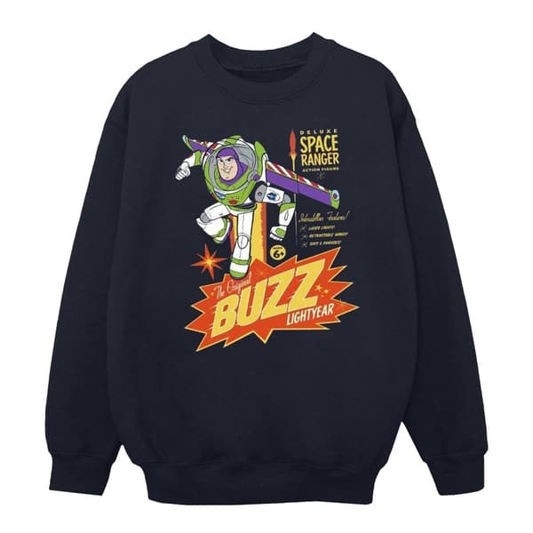 Disney Girls Toy Story Buzz Lightyear Space Sweatshirt