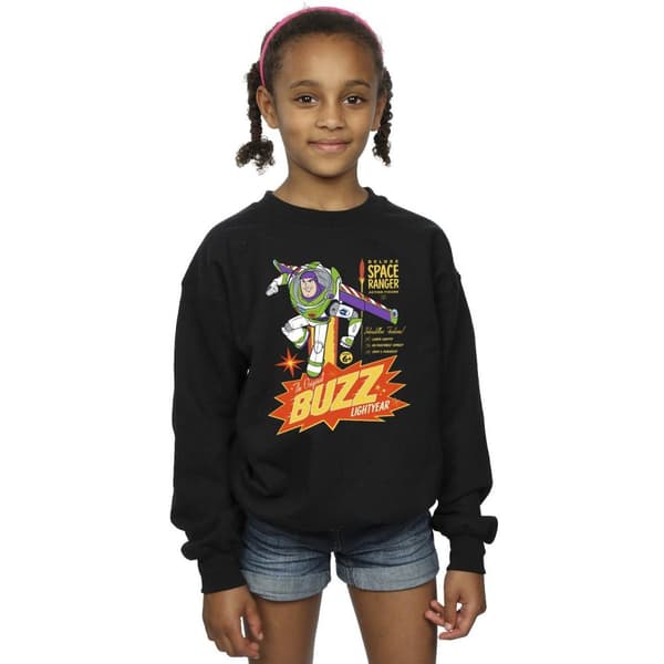 Disney Girls Toy Story Buzz Lightyear Space Sweatshirt