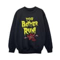 Miniatyrbild 1 av 4: Netflix Pojkar Stranger Things You Better Run Sweatshirt