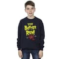 Miniatyrbild 2 av 4: Netflix Pojkar Stranger Things You Better Run Sweatshirt