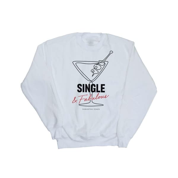 Sex And The City Dam/Tjej Single And Fabulous Sweatshirt