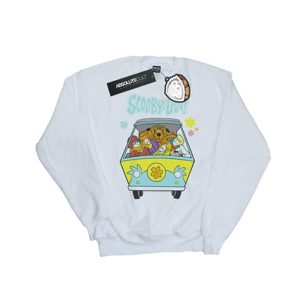 Scooby Doo Womens/Ladies Mystery Machine Group Sweatshirt
