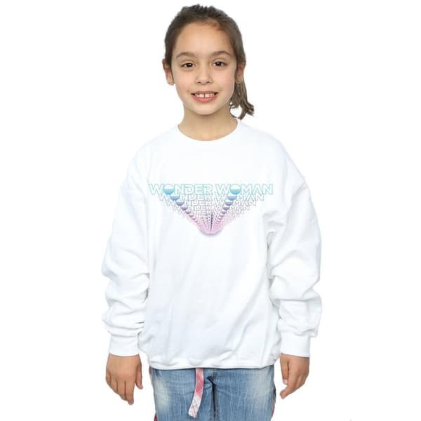 DC Comics Girls Wonder Woman 84 Repeat Sweatshirt