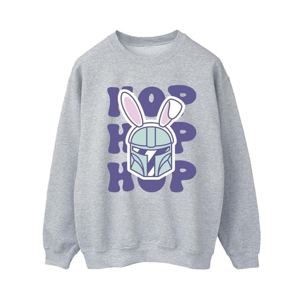 Star Wars Womens/Ladies The Mandalorian Hop Into Easter Sweatshirt