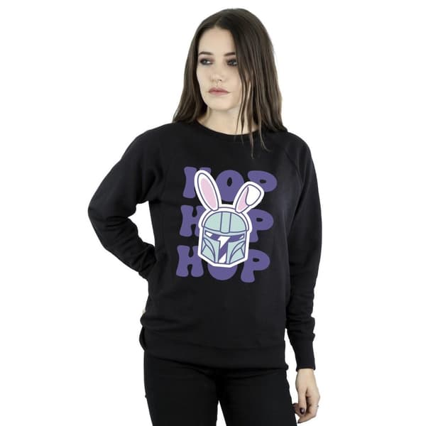 Star Wars The Mandalorian Hop Into Easter - Sweatshirt för damer/kvinnor