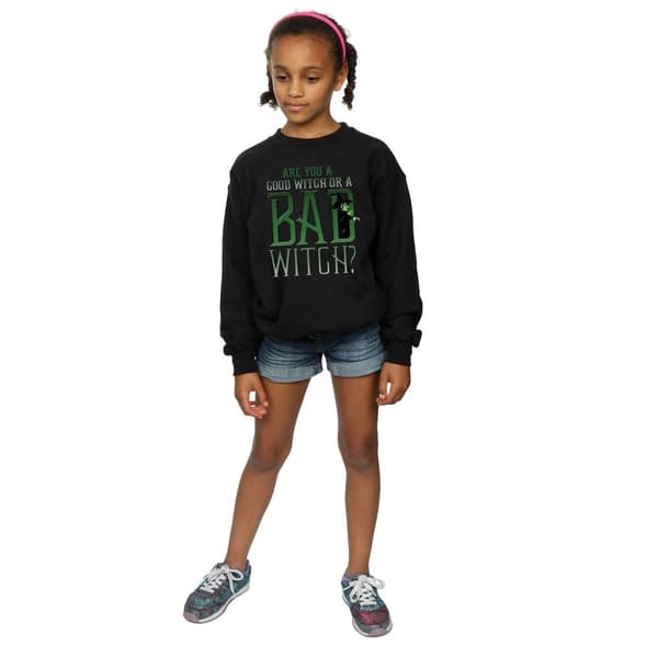 The Wizard Of Oz Girls Good Witch Bad Witch Sweatshirt