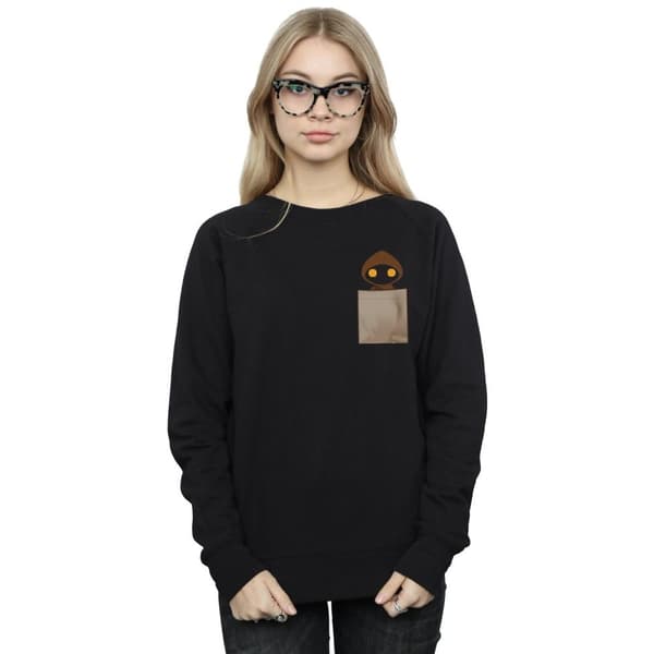 Star Wars Womens/Ladies Jawa Pocket Print Sweatshirt
