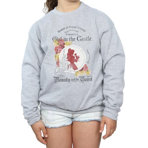 Disney Girls Skönheten och odjuret Girl in the Castle Sweatshirt