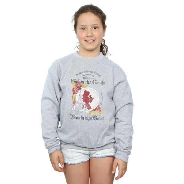 Disney Girls Skönheten och odjuret Girl in the Castle Sweatshirt