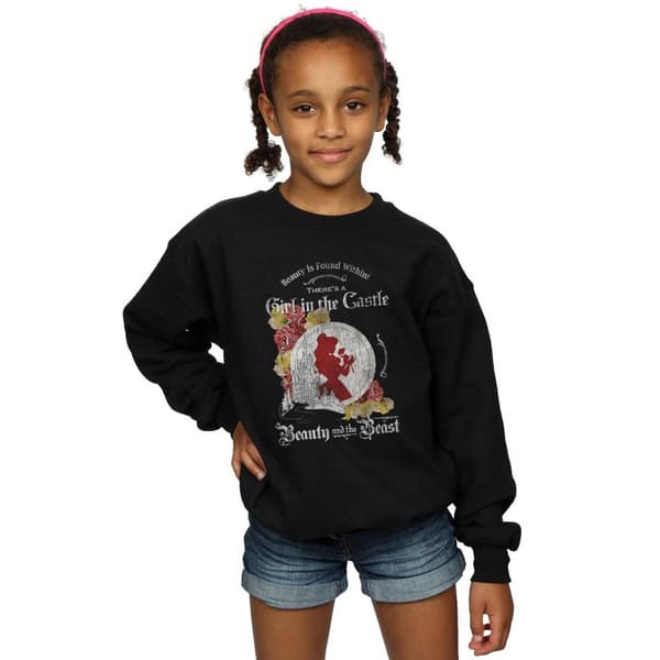 Disney Girls Skönheten och odjuret Girl in the Castle Sweatshirt