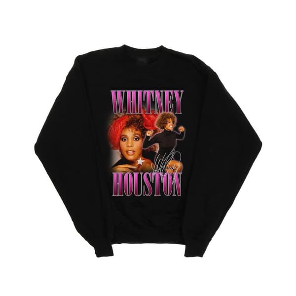 Whitney Houston Dam/Tjej Signature Homage Sweatshirt