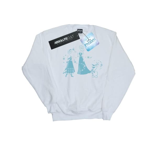 Disney Mens Frozen Magic Snowflakes Sweatshirt