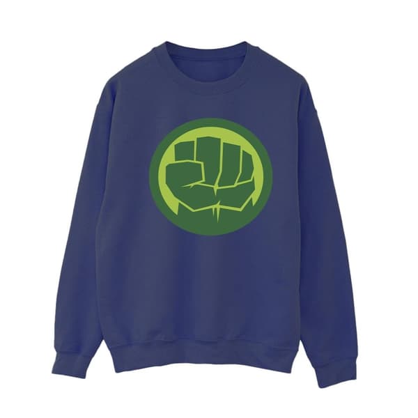Marvel Womens/Ladies Hulk Chest Logo Sweatshirt