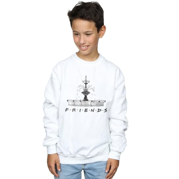 Friends Boys Fountain Sketch Sweatshirt