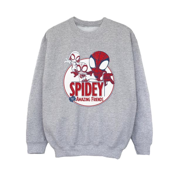 Marvel Pojkar Spidey And His Amazing Friends Circle Sweatshirt