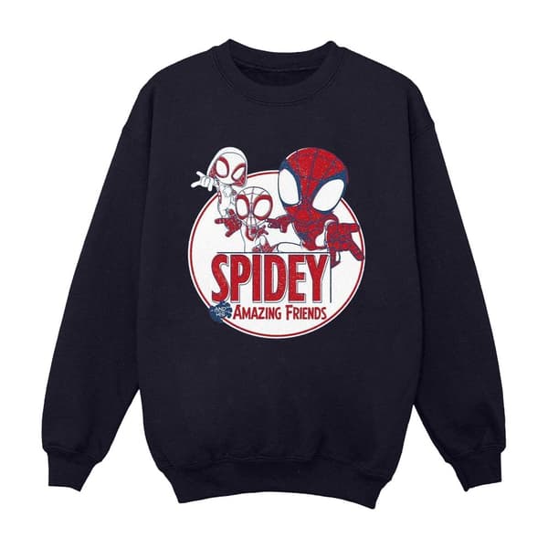 Marvel Pojkar Spidey And His Amazing Friends Circle Sweatshirt