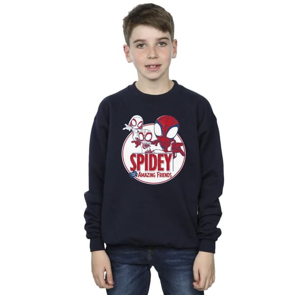 Marvel Pojkar Spidey And His Amazing Friends Circle Sweatshirt